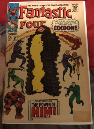 Fantastic Four 67 1st Appearance Of Him Adam Warlock