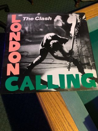 33lp The Clash London Calling 1979 Cbs Records Ny