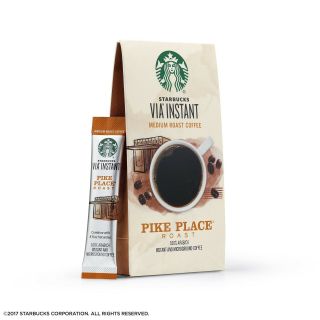 Starbucks VIA Instant Pike Place Roast Medium Roast Coffee (1 box of 8 packets) 2