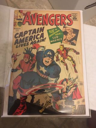 Avengers 4 Grr Golden Record Reprint (no Record) - No Restoration