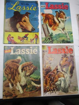 Lassie 1,  5,  6,  20 From 1950 - 55