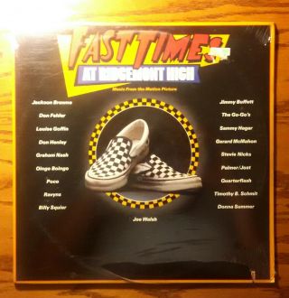 Fast Times At Ridgemont High Soundtrack Vinyl 2 Lp Club Edition
