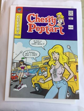 Cherry 1 Comic Book 1982 Last Gasp Larry Welz Near Second Printing