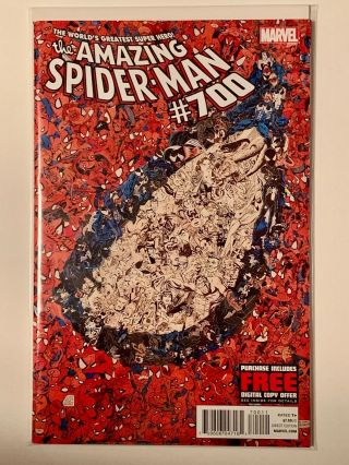 The Spider - Man 700 Marvel Comic 2013 Vf/nm
