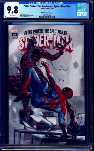 Peter Parker Spectacular Spider - Man 300 Cgc 9.  8 Dell 
