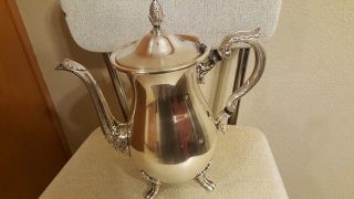 Vintage Bristol Poole Silver Footed Coffee / Teapot 110,  Gift For Christmas