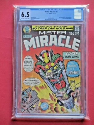 Mister Miracle 1 - Cgc 6.  5 - First Appearance Of Mr.  Miracle
