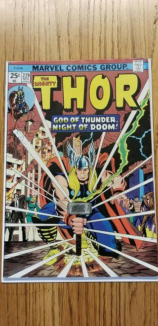 Thor 229 (1974) Hulk 181 Ad Mvs Intact Marvel 6.  0
