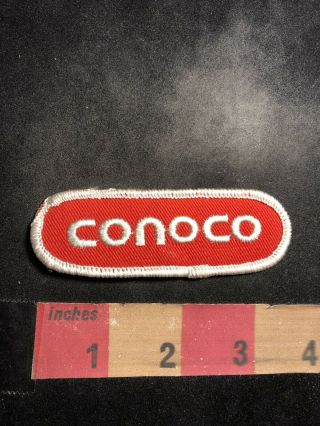 Vtg Gasoline / Oil Conoco Gas Station Advertising Patch 94mf