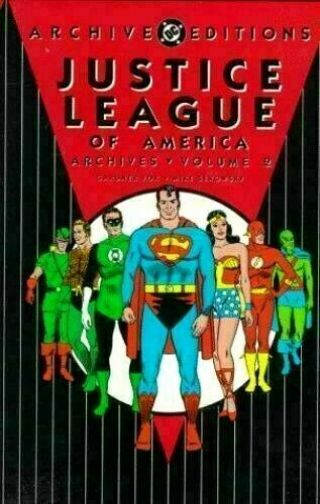 Dc Hardcover Archives 2 Silver Age Justice League Jla Issues 7 8 9 10 11 12 - 14