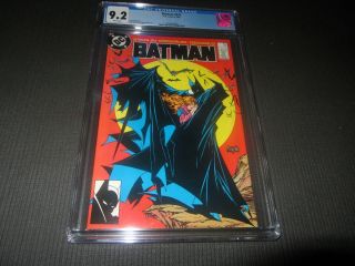 Batman 423 Cgc 9.  2 Nm -,  1st Print,  Classic Mcfarlane Cover (dc 1988)