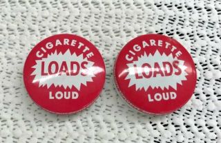 Vintage Cigarette Loads Loud Tins W/ Loads