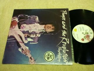 Prince And The Revolution Purple Rain Vinyl Single Record 12 "