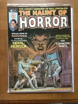 The Haunt Of Horror 2 Vol 1 July 1974 The " Exorcist " Tapes,  Curtis