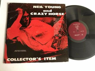 Neil Young And Crazy Horse 2 Lp Collector’s Item Rare