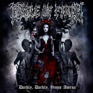 Cradle Of Filth - Darkly,  Darkly,  Venus Aversa On Blue/red Vinyl 2lp 2010