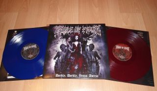 Cradle of Filth - Darkly,  Darkly,  Venus Aversa on Blue/Red Vinyl 2LP 2010 3