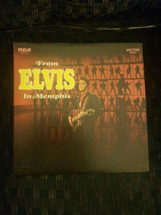 Elvis Presley Lp - From Elvis In Memphis,  Rca Lsp - 4155,  Ex,  Vg