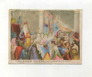 Antique Victorian Trade Card Dr Turner 