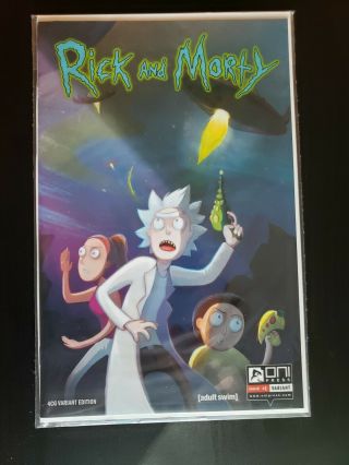 Rick And Morty 1 (oni Press) Four Color Grails Variant