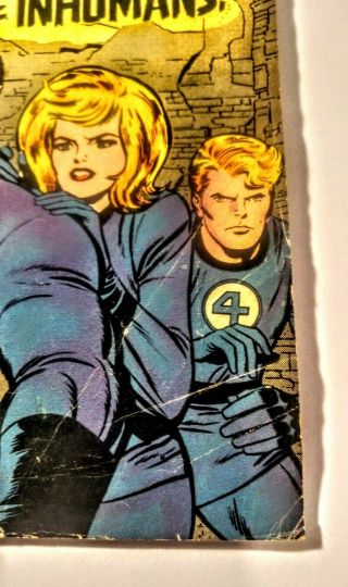 Fantastic Four 45 Dec.  1965 Volume 1 Marvel The 1st Inhumans 6