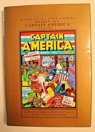Marvel Masterworks Golden Age Captain America Vol 1,  Joe Simon & Jack Kirby