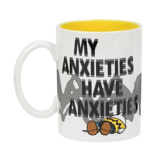Charlie Brown My Anxieties Have Anxieties Peanuts Coffee Mug