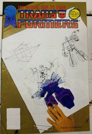Official Blackthorne How To Draw Transformers Mindwipe Crosshairs Decepticon 4