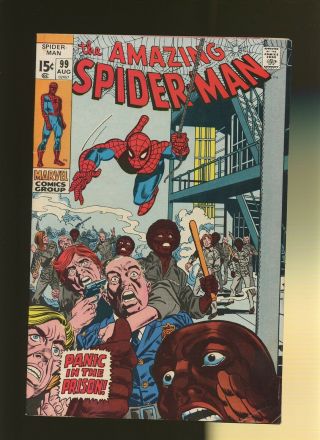Spider - Man 99 Fn,  6.  5 1 Book A Day In The Life By Stan Lee & Gil Kane