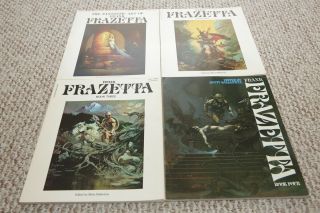 Frank Frazetta Book 1 - 4 Bantam Books