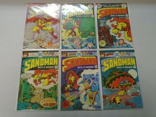 Sandman Set 1 - 6 Avg 5.  0 Vg Fn (1974 1st Dc Series)