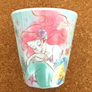 Ariel Little Mermaid Plastic Melamine Cup Fun Time Design Drink Supply Disney