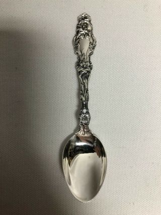 Gorham Whiting Lily Sterling Silver Demitasse Spoon 4 " No Mono