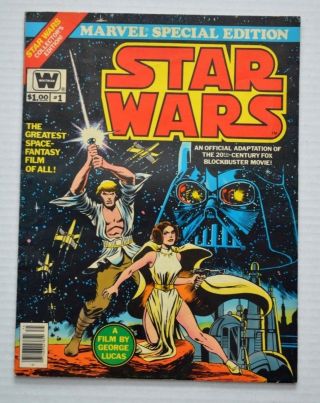 STAR WARS 1977 Marvel Special Edition GIANT Issue 1 & 2 - COMPLETE STORY 2
