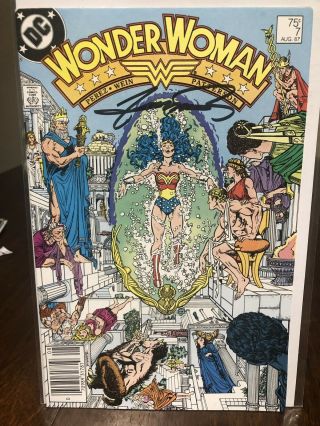 Wonder Woman 7 - Dc 1987 1st Appearance Of Cheetah Newsstand Comic