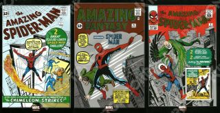 Marvel Mexico Fantasy 15 1st Appearance Of Spider - Man Foil Reprint