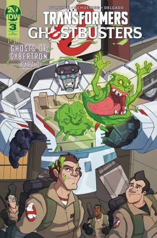 8/7 Transformers Ghostbusters 3 1:10 Murphy Variant