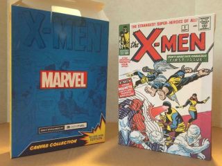 X - Men 1 Comic Book Cover - Geek Fuel - Canvas Art Wall Hanging 6 1/2 " X9 1/2 "