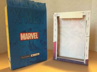 X - Men 1 Comic Book Cover - Geek Fuel - Canvas Art Wall Hanging 6 1/2 