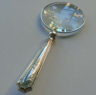 James Dixon & Son Hm Silver Handle Magnifying Glass Sheff 1933