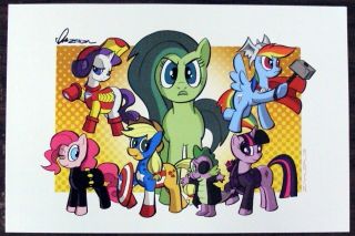 My Little Pony - Heroes Limited Edition Lithograph - Signed