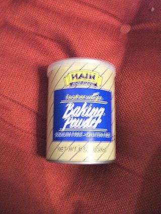 Hain Pure Foods Featherweight Baking Powder 8 Oz Can