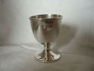 Egg Cup Sterling Silver Birmingham 1925