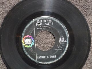 Northern Soul Father And Sons Soul In The Bowl Minit 32004