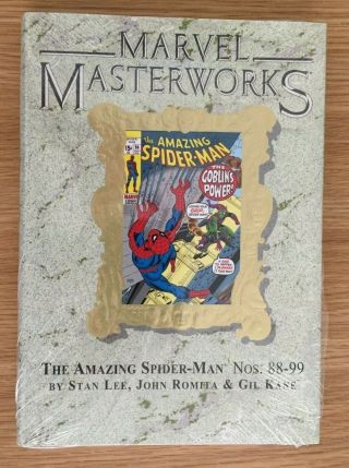 Marvel Masterworks Spider - Man Volume 10 Variant Hardcover Spiderman