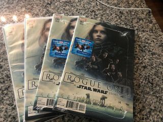 Rogue One: A Star Wars Story Comic 1 - Rare Walmart Photo Poster Variant Vf/nm
