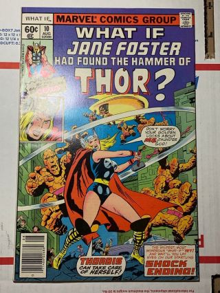 What If Jane Foster Had Found The Hammer Of Thor? 10 (marvel Comics 1978)