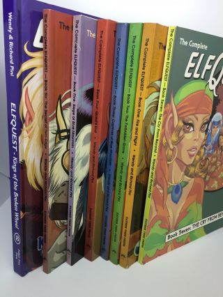 The Complete Elfquest Books 1 - 8 (book 8 Hardback) Comic
