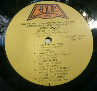 Vvaa Discos Room - Cumbia Del Bambu - Los Condors Hear It Sonidero Latin Funk