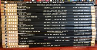 B.  P.  R.  D.  Volumes 1 - 14,  Complete Hellboy Mignola Bprd 1st Printings Hollow Earth